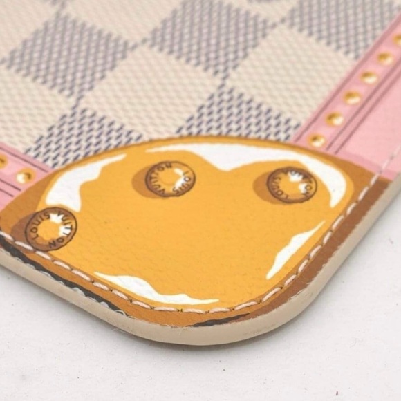 Authentic Louis Vuitton NEW limited Ed. Summer trunk Neverfull GM pouch - Picture 12 of 14